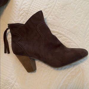 Report Suede Ankle Booties
